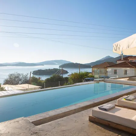 Katerina-stylish 4 Bedroom With Sea View Villa Nydri (Lefkada)