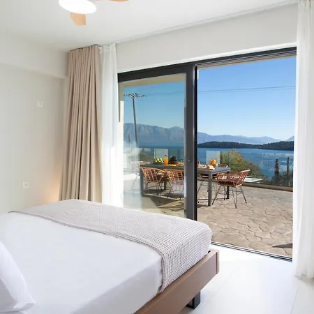 Katerina-stylish 4 Bedroom With Sea View Villa Nidhrion