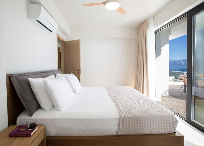 Katerina-stylish 4 Bedroom With Sea View * 니드리