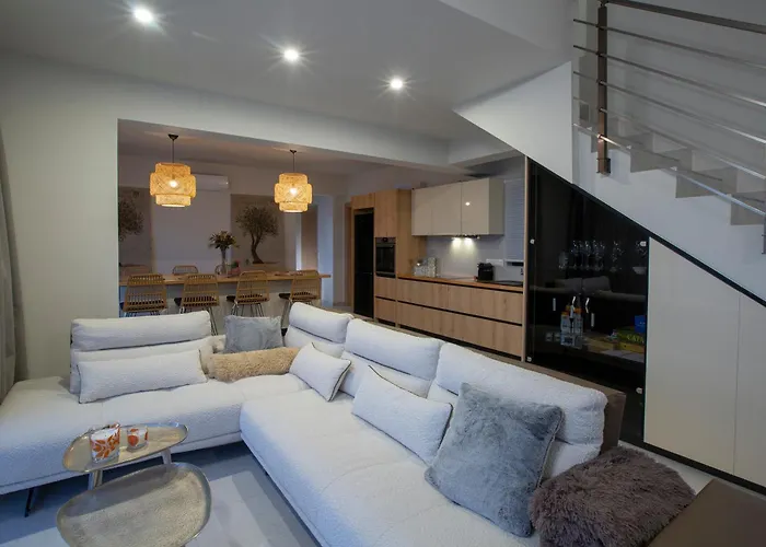 Katerina-stylish 4 Bedroom With Sea View 빌라